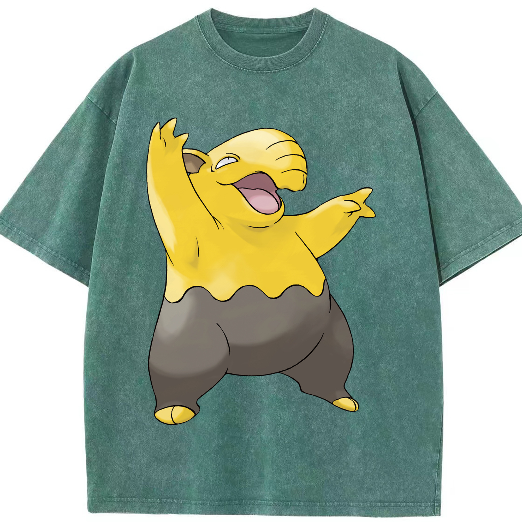 （画像用） ポケットモンスター Pokémon 綿100% ヴィンテージ風 半袖Tシャツ（フロントプリント）
